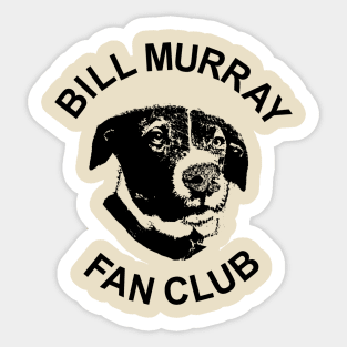 Quirky Fan Club Sticker